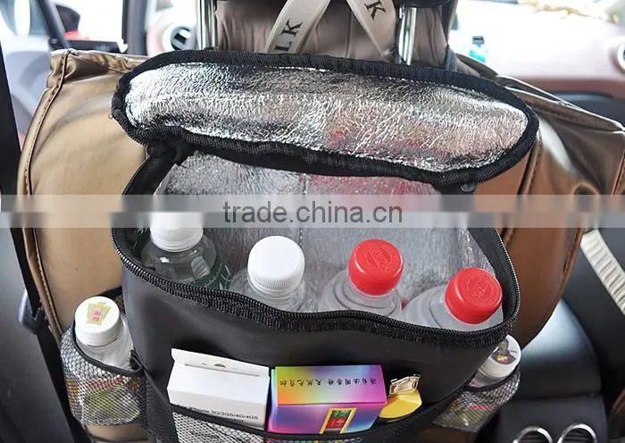 Hot Black Pocket Storage Bag Car Auto Vehicle Seat Back Hanger Holder Organizer