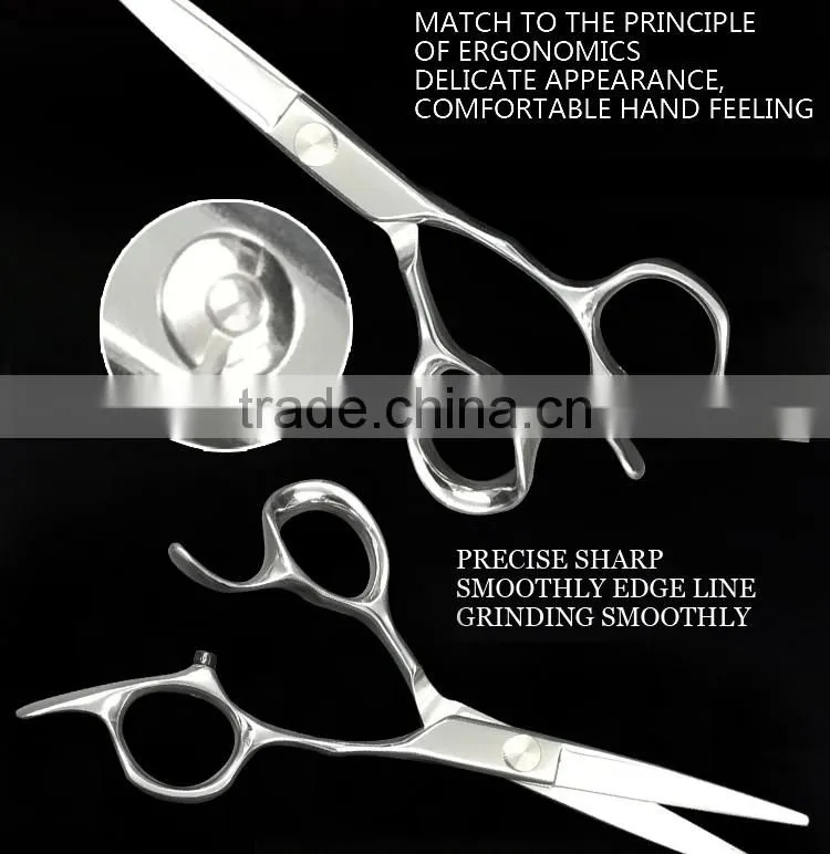 Reversed Blade Hair Scissors Made Of Japanese Cobalt Steel Barber Scissors