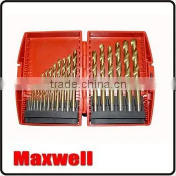 15pcs HSS Titanium Drill Set