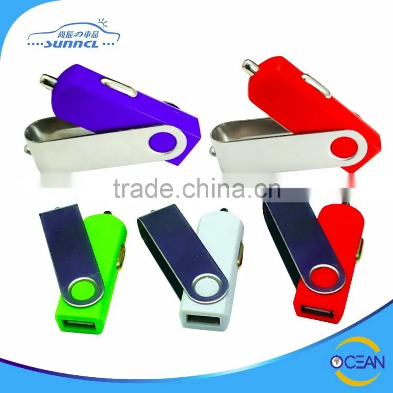High Quality DC 5V 5.2A 6.8A 4 Port Car USB Charger with CE FCC RoHS