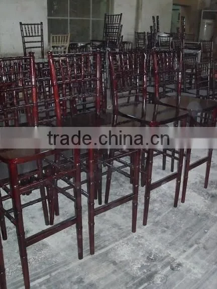 wooden Chiavari Tiffany High Bar stool Chair