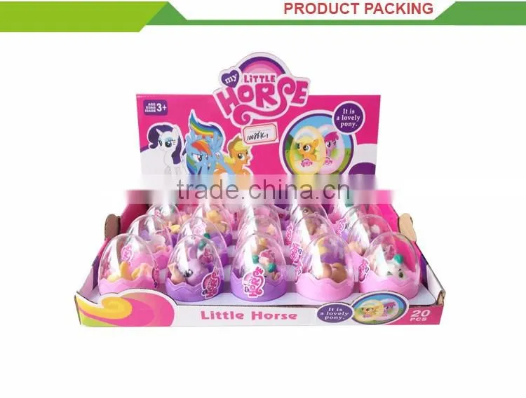 Top selling cartoon kids play game egg with toy inside