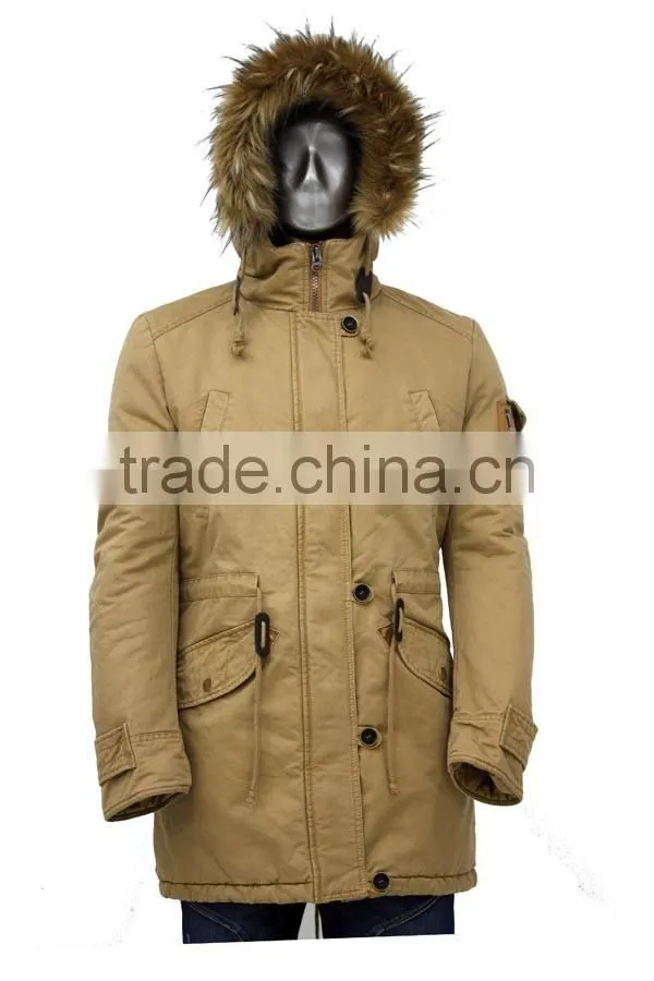 men winter jacket long parka
