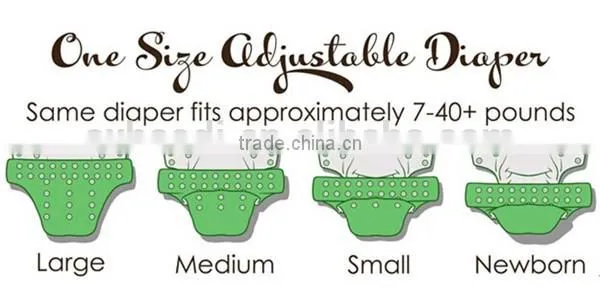 Newborn minky cloth diaper for baby in high quality