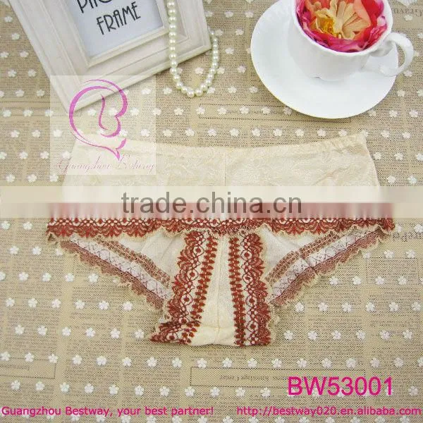 Open hot sexy girl photo mixed lace transparent panty in Apparel