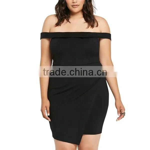 2017 3xl plus size off shoulder dresses women dress
