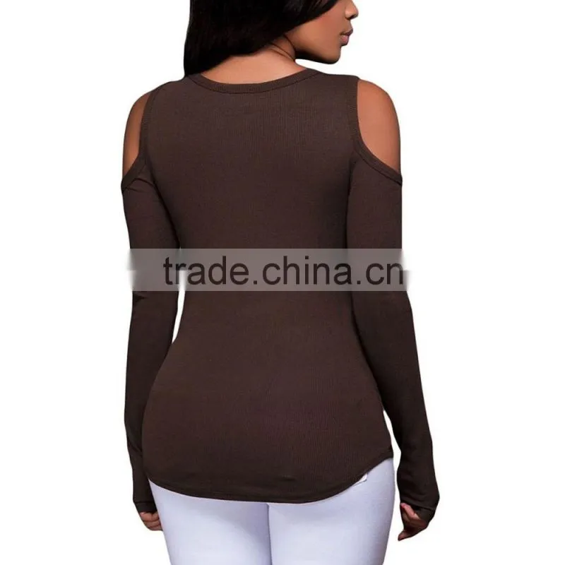 Wholesale Sexy Women Long Sleeve Bodysuit Blouse Top For Wholesale 2017