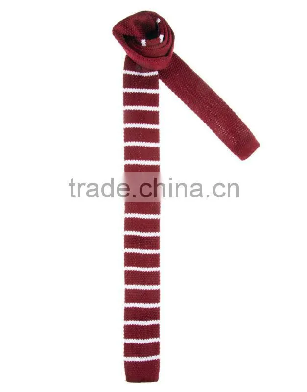 silk knitted tie
