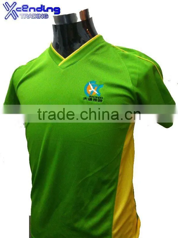 Xcending X-T017 Quick Dry V-Neck Mens T-Shirts