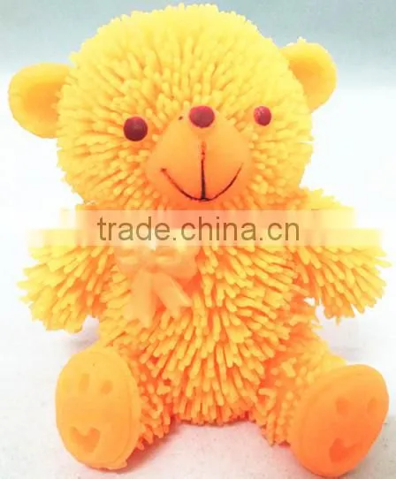 promotional bear Light up heart puffer animal ball puffer cute bear
