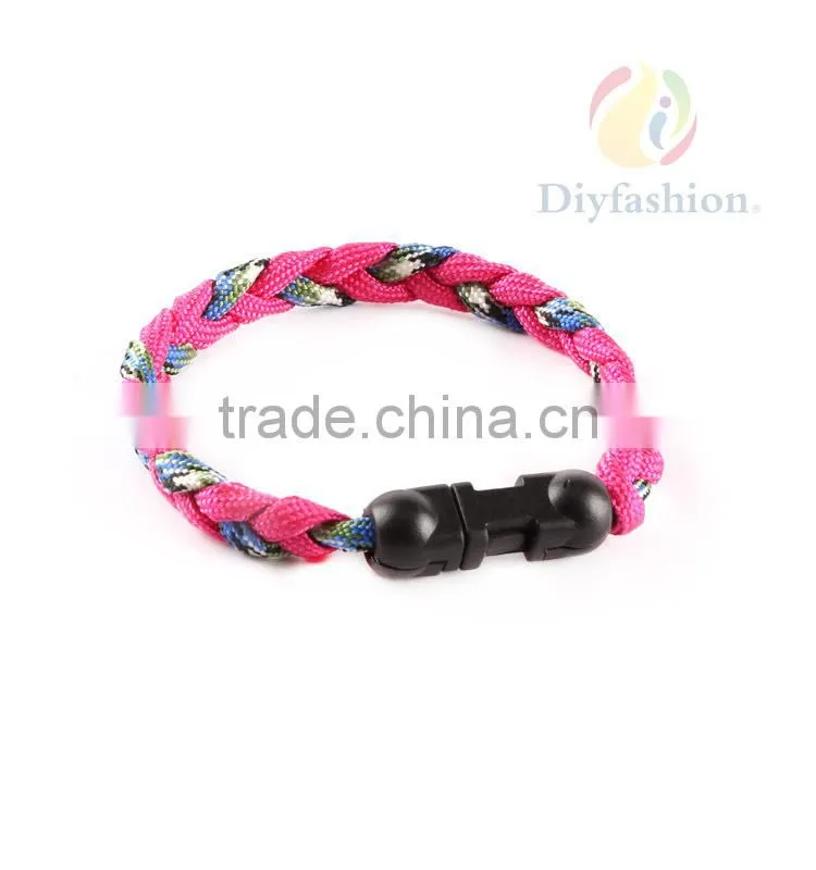 Hot Selling paracord bracelet styles PC6003-3 Wholesale Survival bracelet