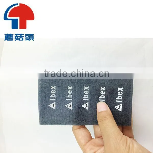 Customized hook and loop sheet tapes