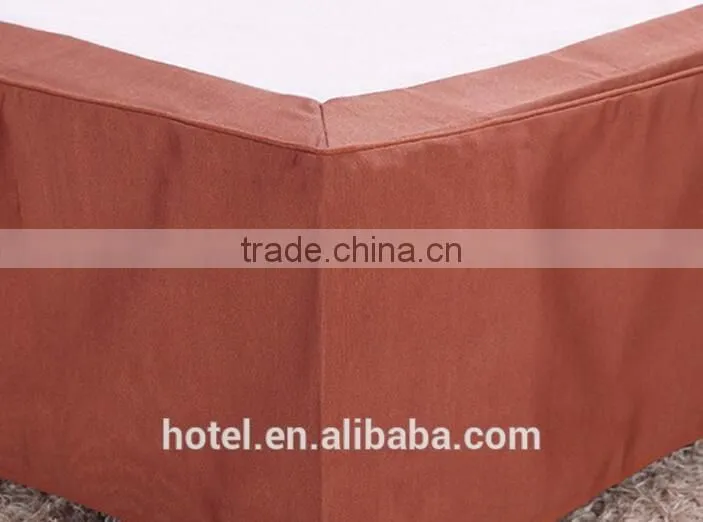 hotel bed skirt,popular bed skirt for hotel using, fitted bed skirt
