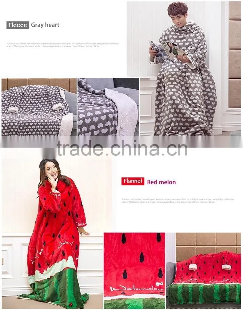 Thick thernal wholesale throw blanket