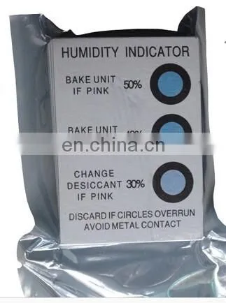 OEM free sample cobalt&cobalt free humidity indicator card