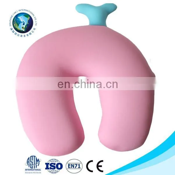 2016 Wholesale Custom u shape Animal Memory FoamTravel Neck Pillow