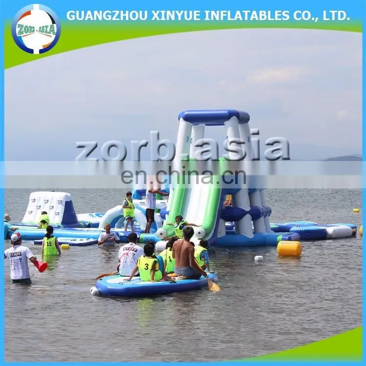 Great quality commerical used inflatable water park on lake or sea