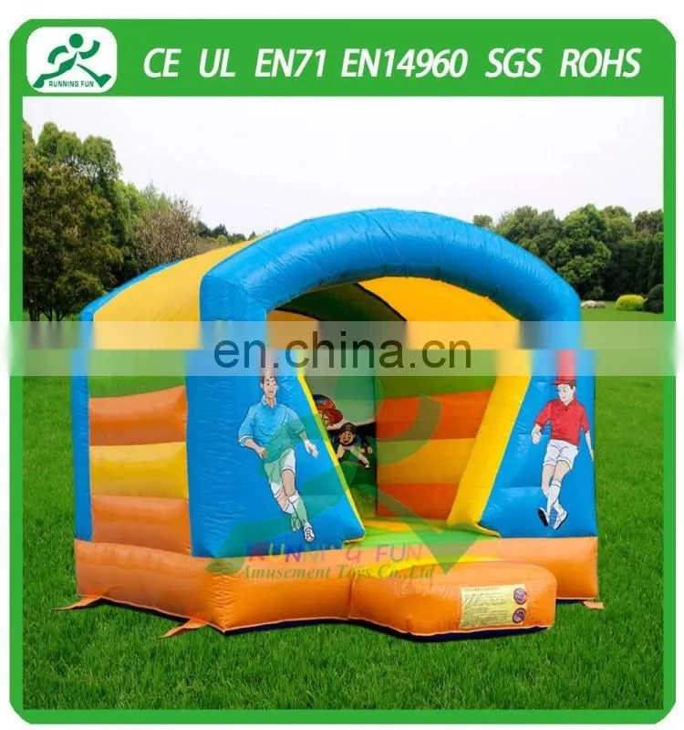 Mini inflatable football open bouncy castle