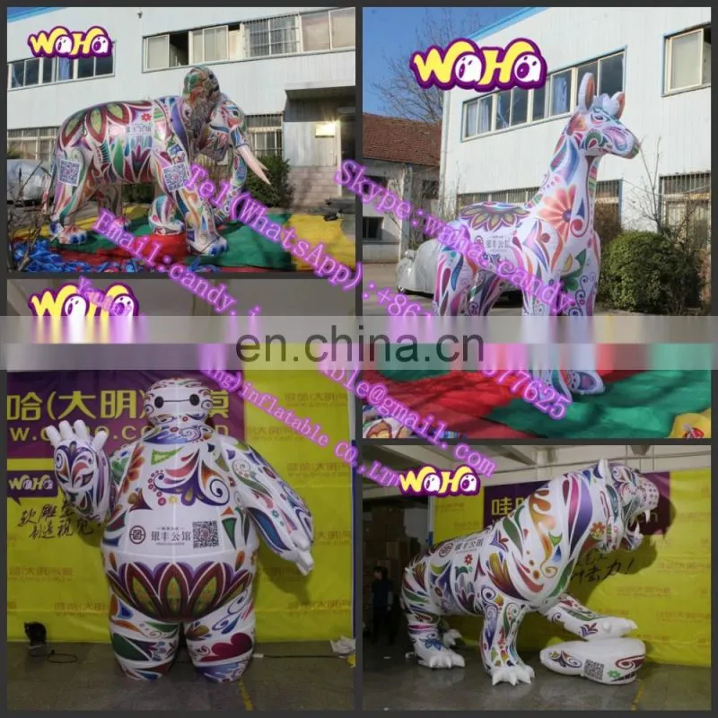 5m high new design inflatable mermaid for outdoor event decoration C-079
