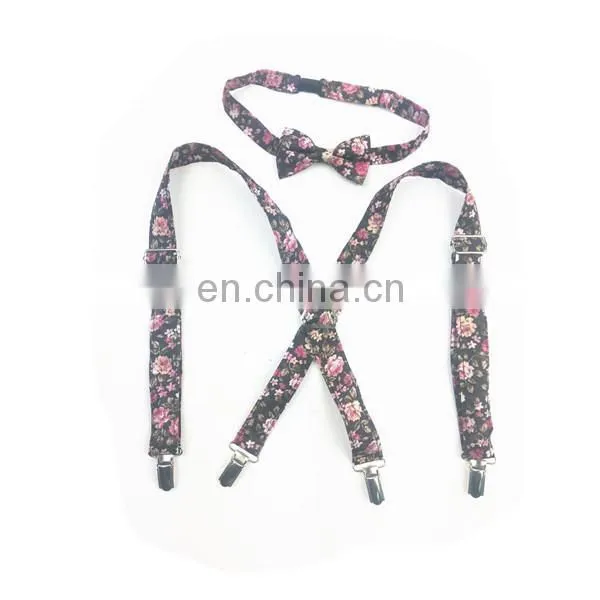Baby Gril Suspender And Bowtie Set New Products 2015