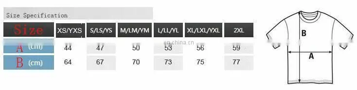 Small order accept 100% cotton big EU/US size custom t-shirt printing