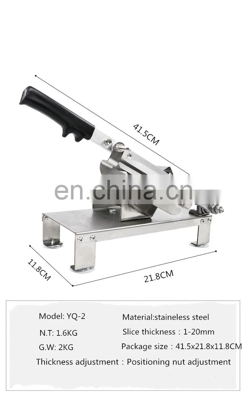 Mini Meat Slicer for home use /vegetable slicer/Small chicken beef lamb meat horizontal cutting machine slicer