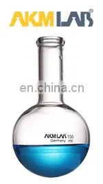 AKMLAB Borosilicate Glass 250ml Round Bottom Boiling Flask