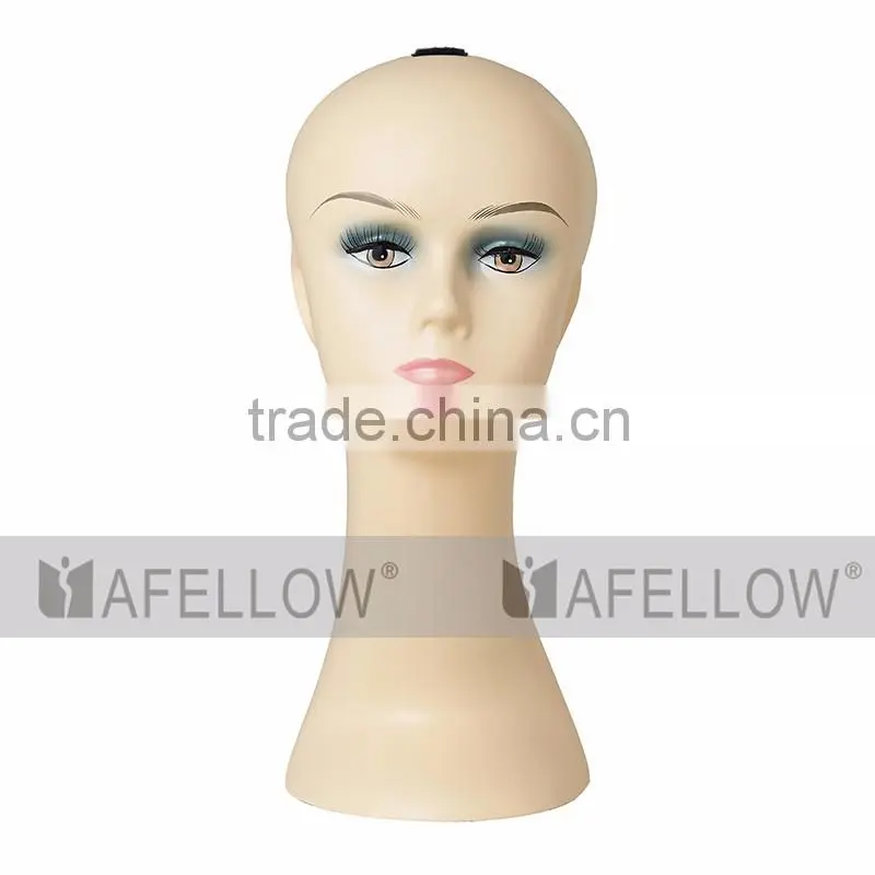 Plastic head Mannequin Display hair mannequin head