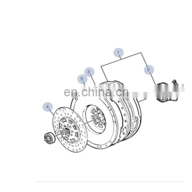 Truck spare part VO 1521725 clutch kit Intermediate plate | Intermediate ring suitable for volvo