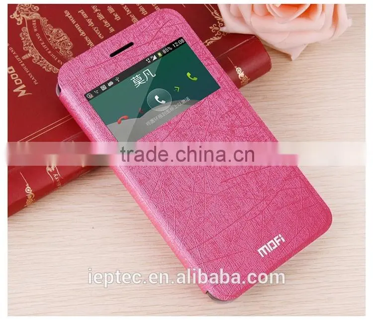 MOFi RUI Series Smart Window View Cover for ZTE Grand S lI, ZTE TD-LTE, PU Leather Flip Case for ZTE Grand S 2