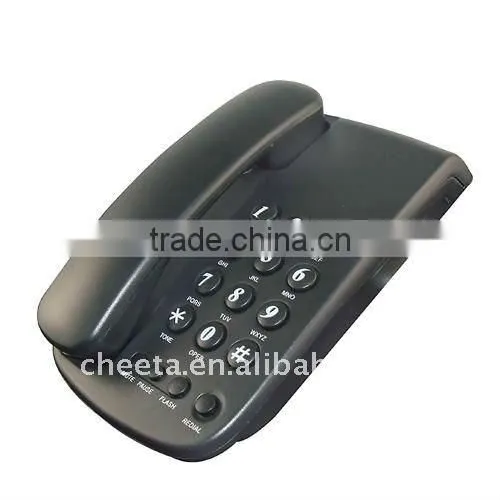 Corded phone, without caller ID telephone, simple use, portable and economical, best telecommunication products.