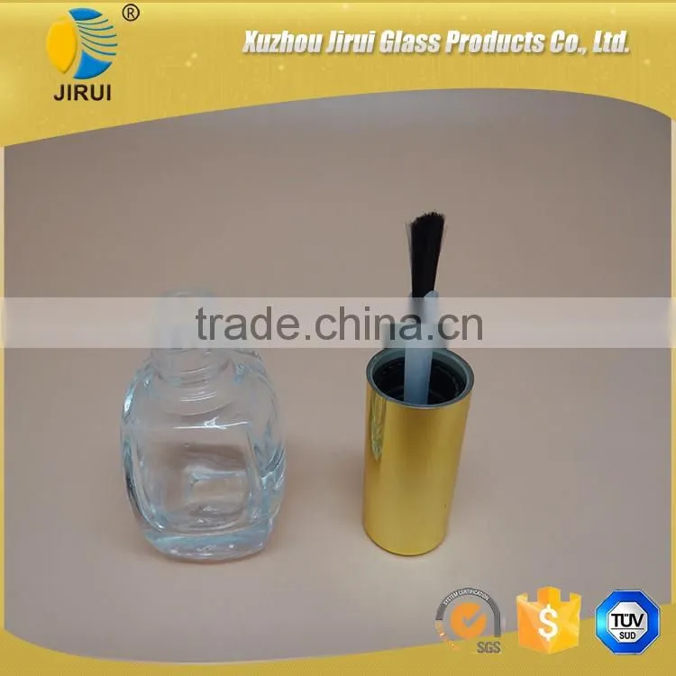 12ml sqaure nail polish glass bottle