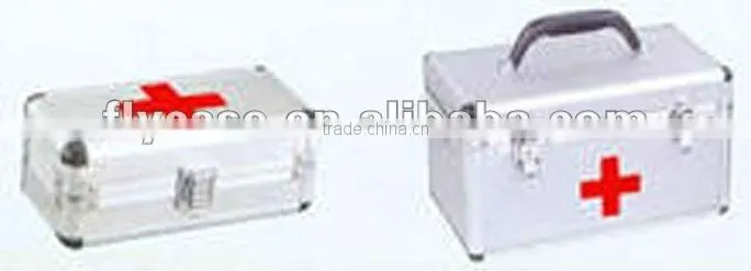 instrumental aluminum medical kit first aid case for carry