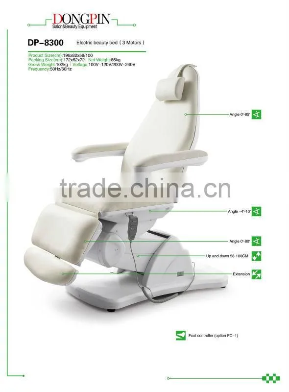 massage water bed beauty salon chair