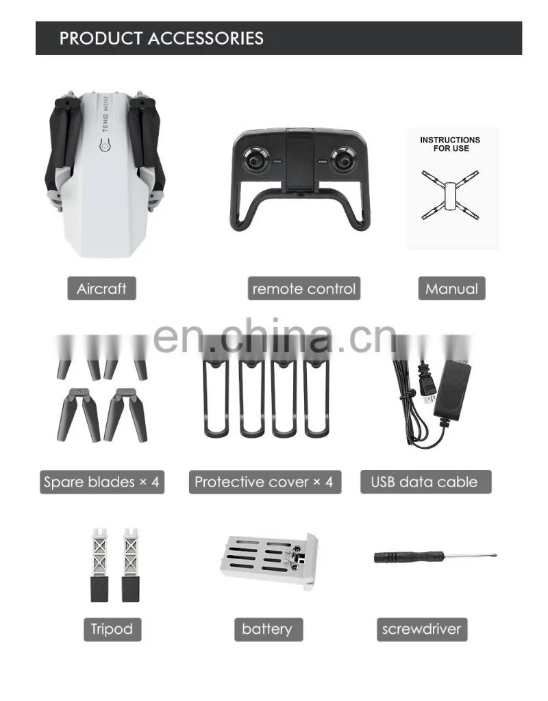 KF609 Drone 4k Folding Drone Dual Camera Optical Flow 4k Hd Gesture Fixed Height Aerial Toy Long Battery Life Quadcopter