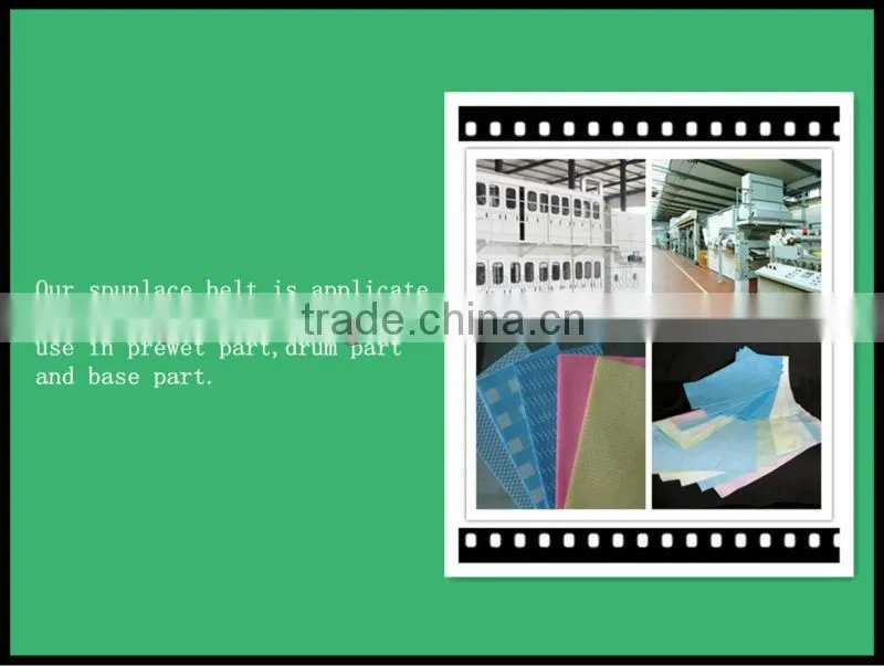 spunlace nonwoven forming belt
