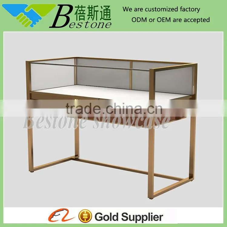 retail store wooden glass jewellery shop showcase design