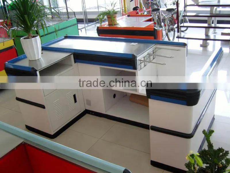 jiebao checkout electronic modern Cashier Counter for restaurant
