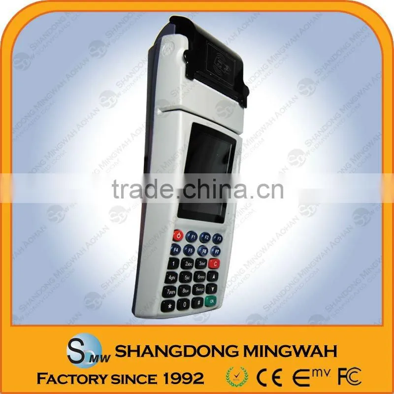 GPRS handheld reader with thermal printer