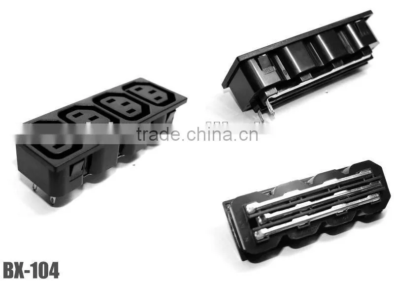 10A 125V industry hotsale conceal socket outlet in UK type