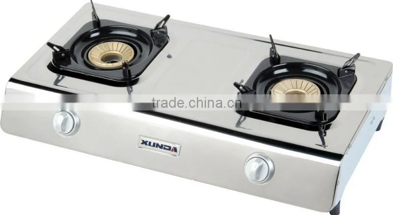 gas stove brands with brass cover