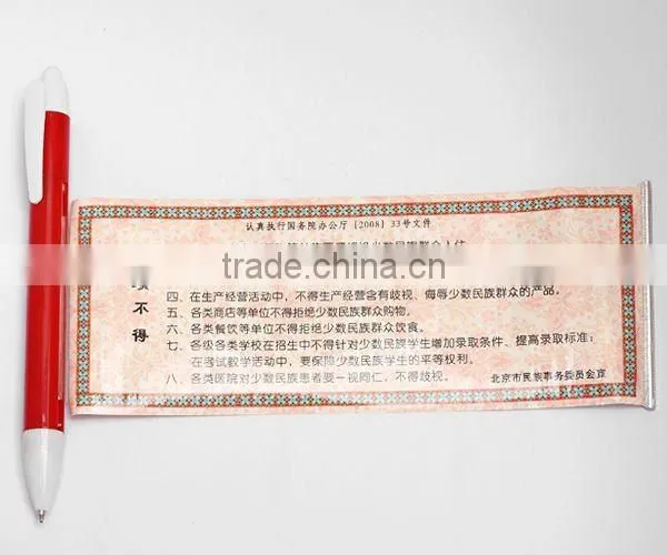 wholesale pen engraved pull up banner pen