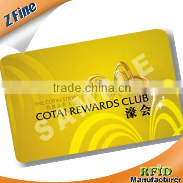 Desfire 4k Card with Offset Printing and Glossy Surface AFC RFID card