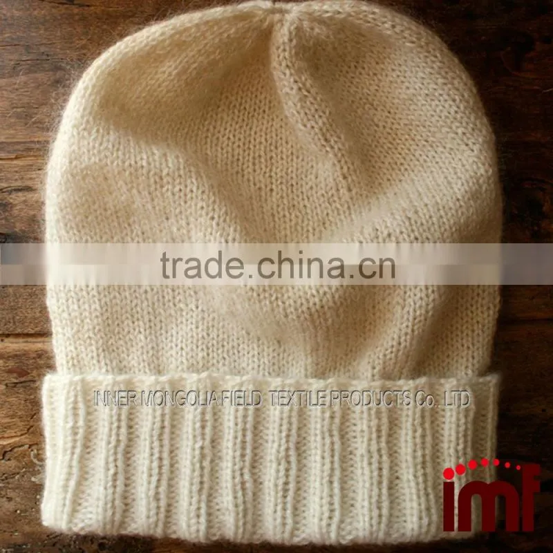 Scottish Costume Knitting Vintage Winter Fashion Cashmere Beanie