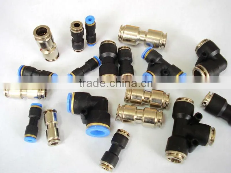 TEE UNION,push to connect nylon tube fittings