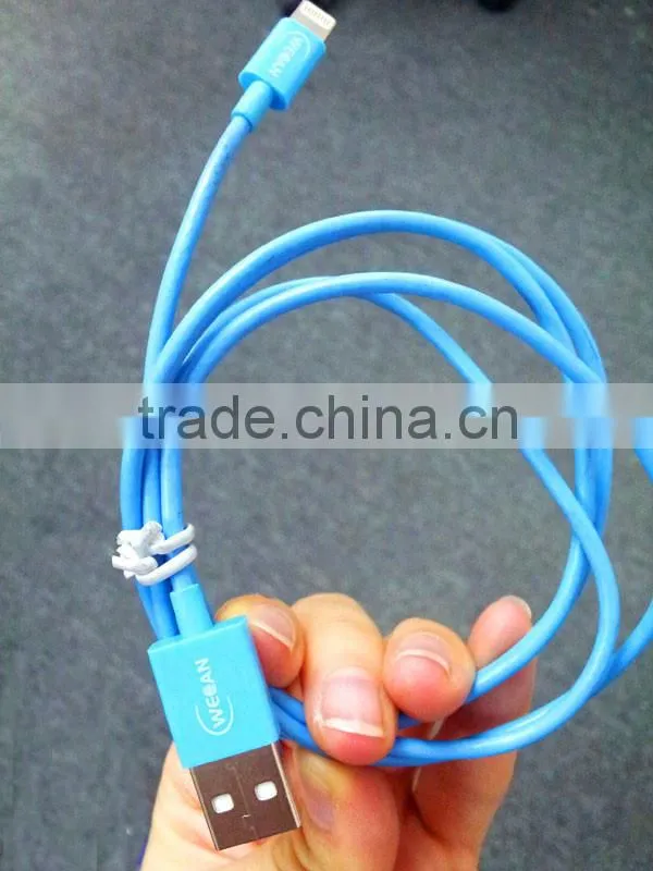 8 pin usb2.0 mfi usb cable for iphone 5/6 mfi certified usb cable