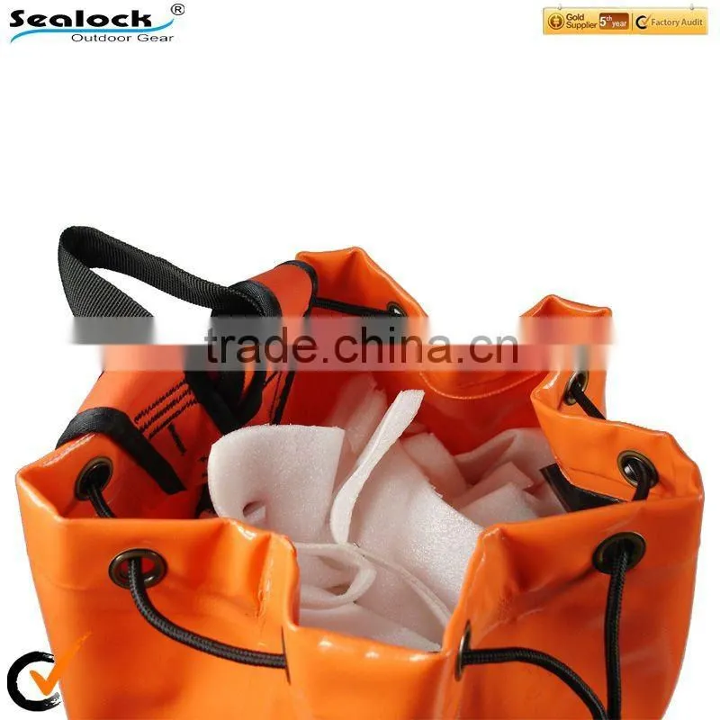 Heavy-duty Rope Bag keeps your rope conveniently stowed, ready for transportation and quick deployment