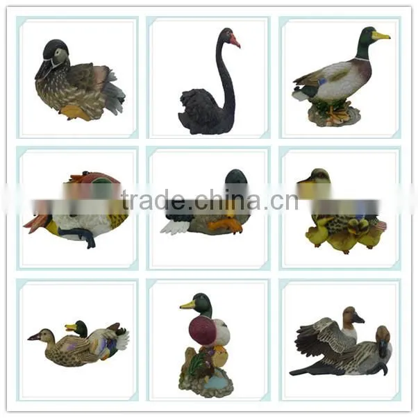 Beautiful resin home decoration, resin duck