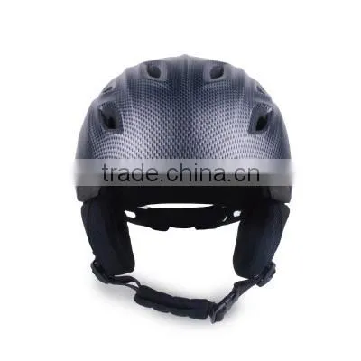 in mould PC snow helmet ski helmet with visor