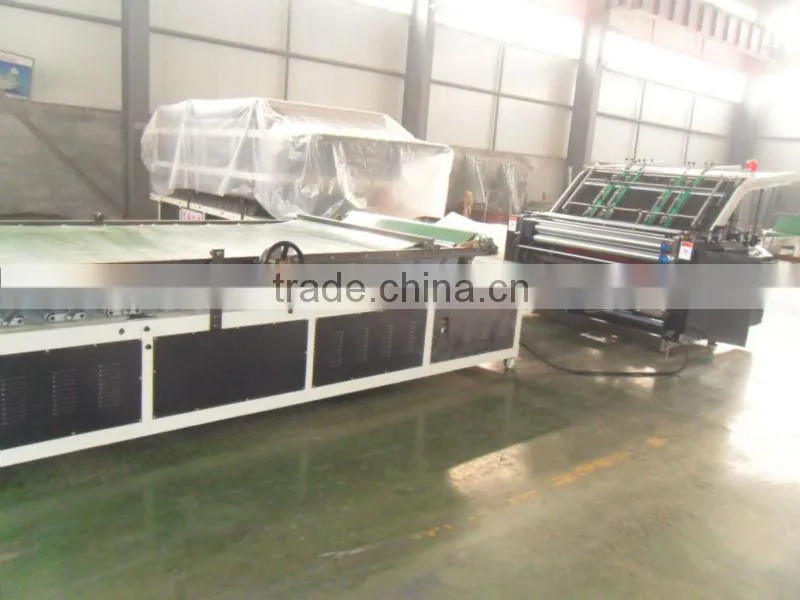 semi-auto corrugated flute laminating machine